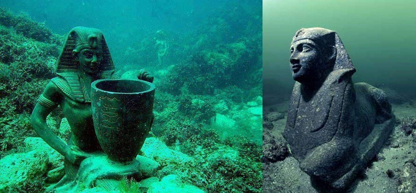 Cleopatra's Underwater Palace Alexandria Egypt