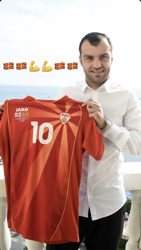 Goran Pandev Macedonia euro 2020