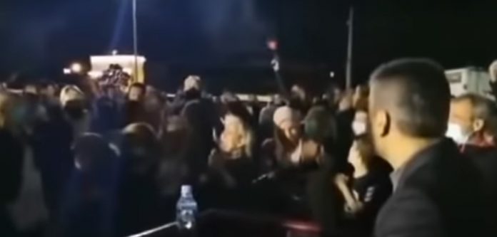 gunfire dui albanian party macedonia